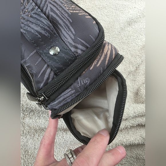 Lug Trolley Travel Dopp Kit / Cosmetic Makeup Case - Tropical Fog MENS/WOMENS - Picture 9 of 10